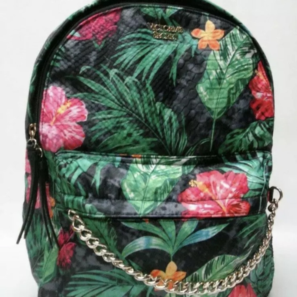 NWT! Victoria’s Secret Tropical Bloom Backpack